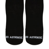 Eastside Golf Socks - Ankle Height Logo - Black 2025