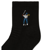Eastside Golf Socks - Ankle Height Logo - Black 2025