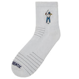 Eastside Golf Socks - Ankle Height Logo - Grey SS25