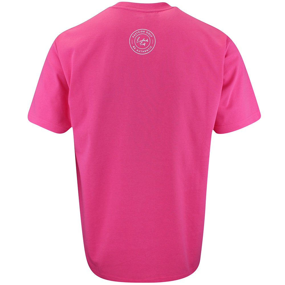 Eastside Golf T-Shirt - ESG Logo Tee - Pink Cosmos SU25