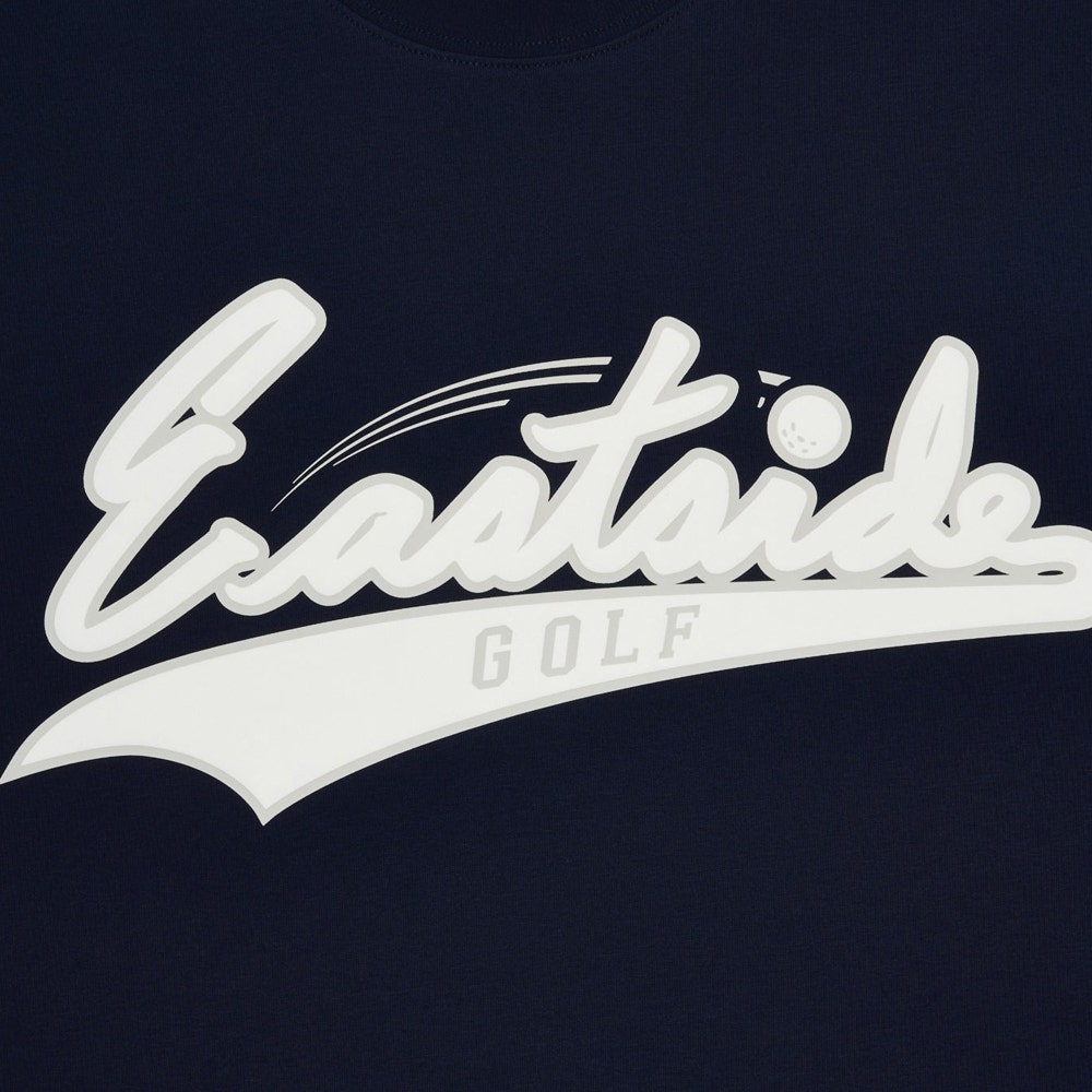 Eastside Golf T-Shirt - Ribbon Action Tee - Midnight Navy SU25