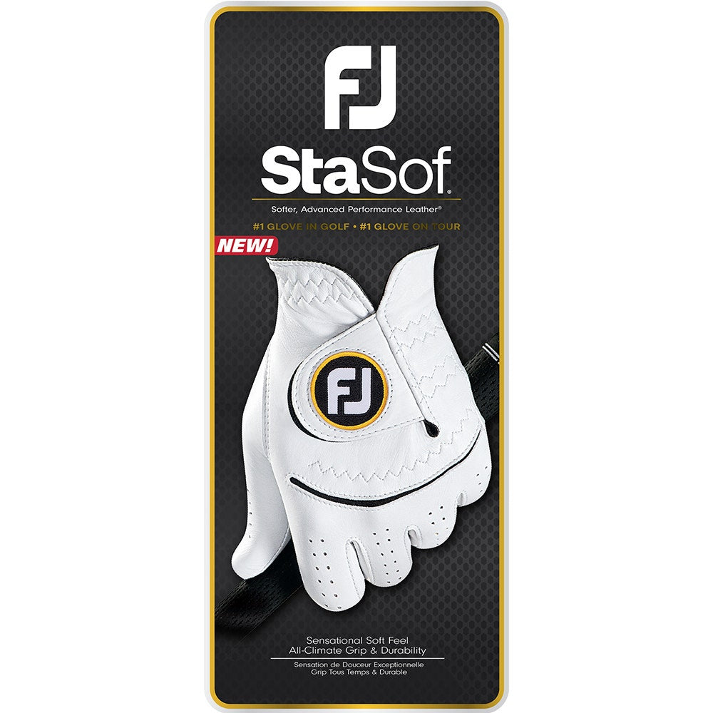 FootJoy Golf Glove - StaSof Left Hand - Pearl 2026