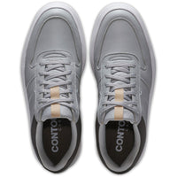 FootJoy Golf Shoes - Contour Casual - Grey - White 2025
