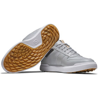 FootJoy Golf Shoes - Contour Casual - Grey - White 2025
