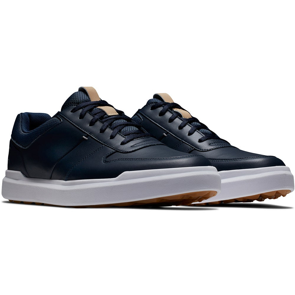 FootJoy Golf Shoes - Contour Casual - Navy - White 2025