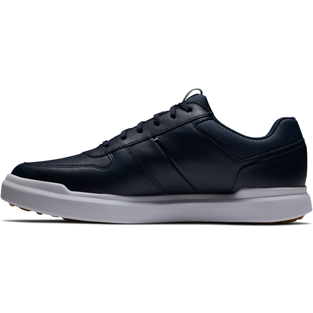 FootJoy Golf Shoes - Contour Casual - Navy - White 2025