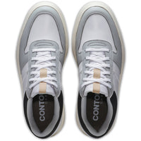 FootJoy Golf Shoes - Contour Casual - White - Grey 2025
