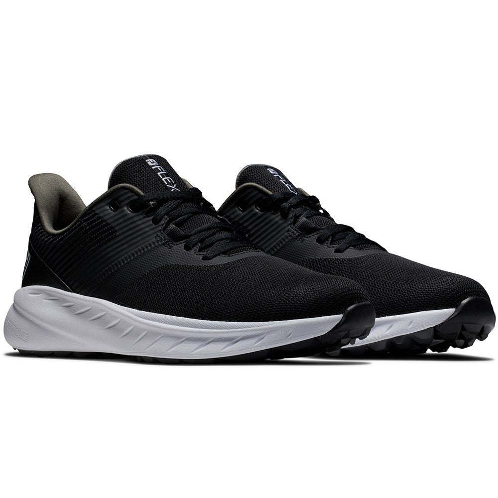 FootJoy Golf Shoes - FJ Flex - Black - White 2025