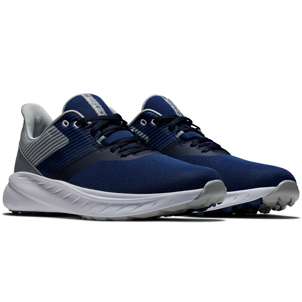 FootJoy Golf Shoes - FJ Flex - Navy - Grey 2025