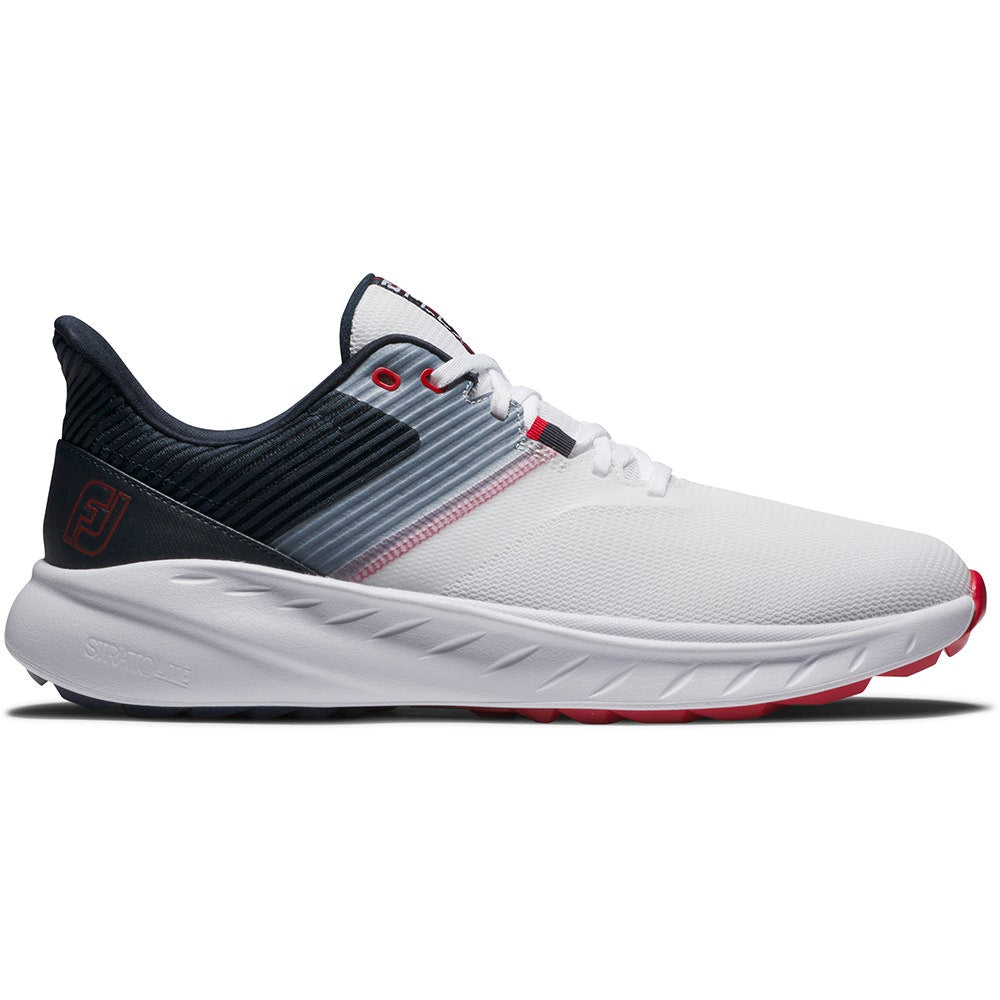 Golf Shoes FJ Flex Navy Red 2025