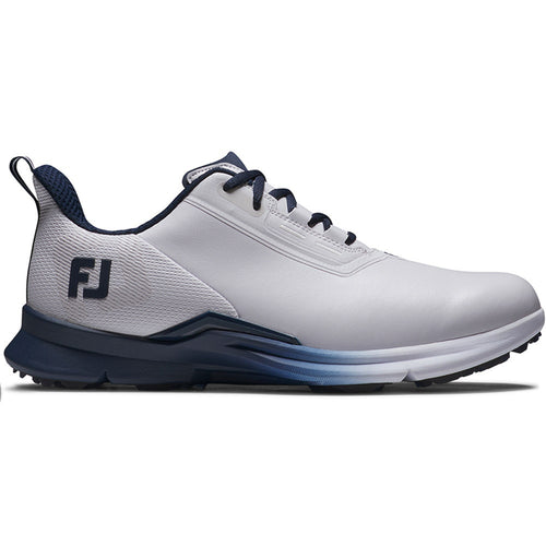 FootJoy Golf Shoes - FJ Fuel - White - Blue - Navy 2025