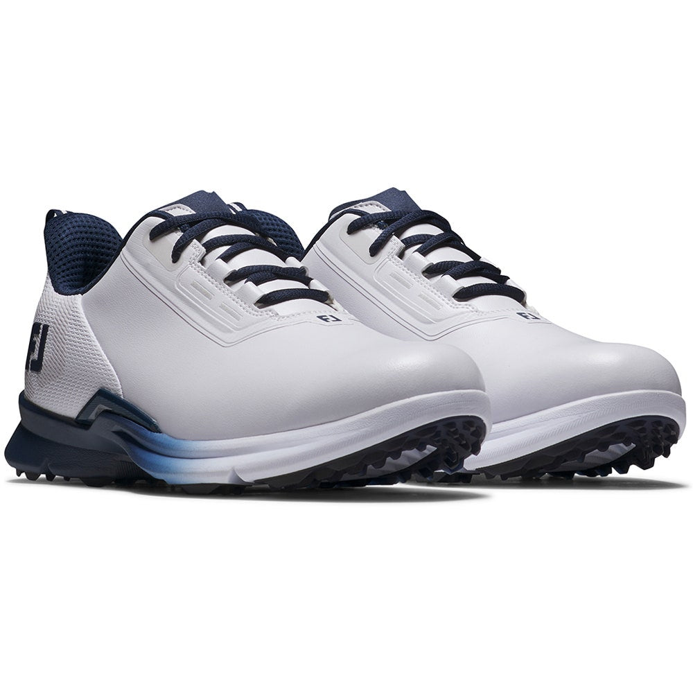 FootJoy Golf Shoes - FJ Fuel - White - Blue - Navy 2025