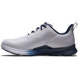 FootJoy Golf Shoes - FJ Fuel - White - Blue - Navy 2025