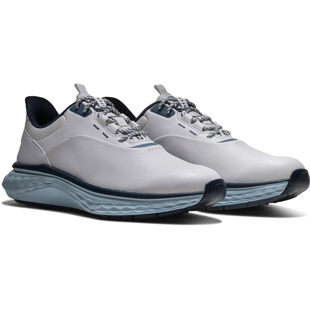 FootJoy Golf Shoes - FJ Quantum - White - Blue 2026