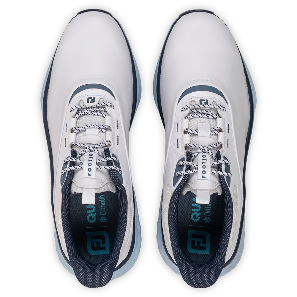 FootJoy Golf Shoes - FJ Quantum - White - Blue 2026