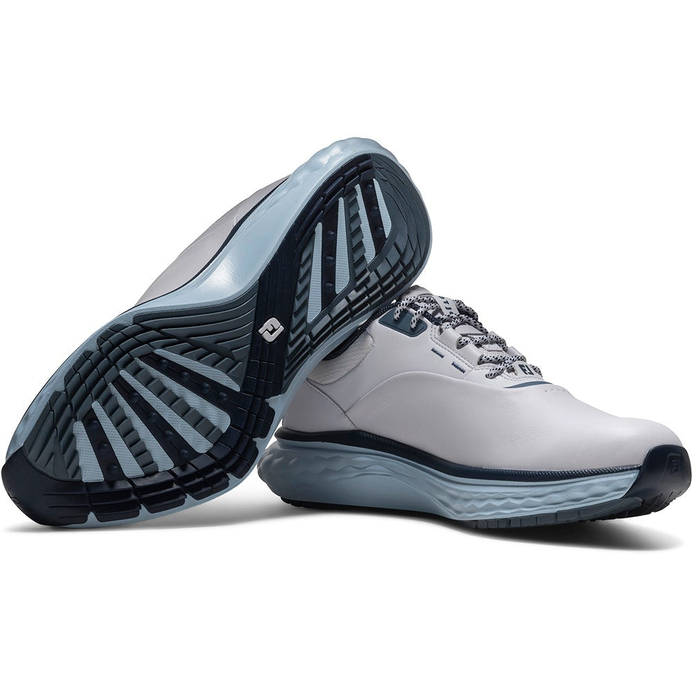 FootJoy Golf Shoes - FJ Quantum - White - Blue 2026