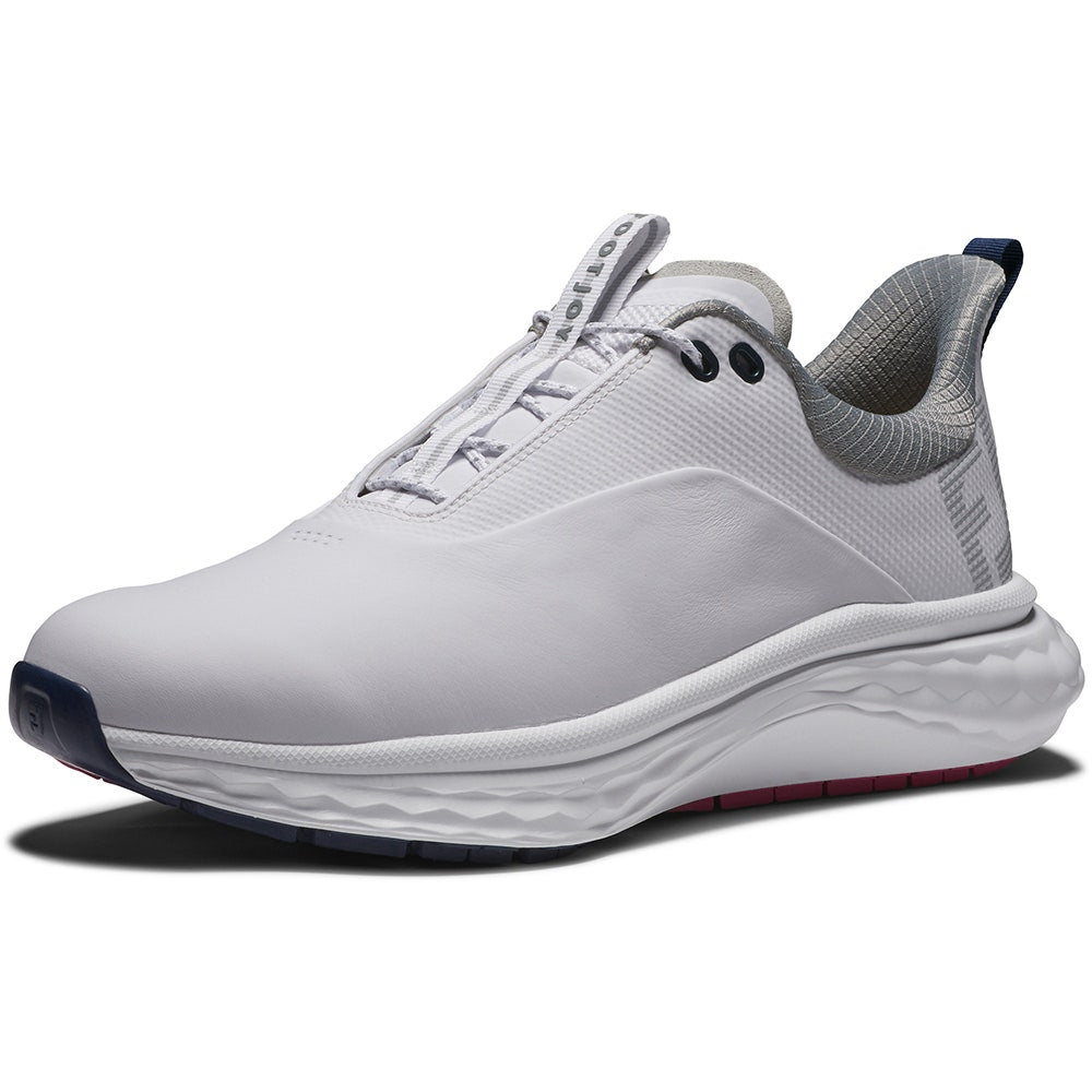 FootJoy Golf Shoes - FJ Quantum - White - Blue - Pink 2025