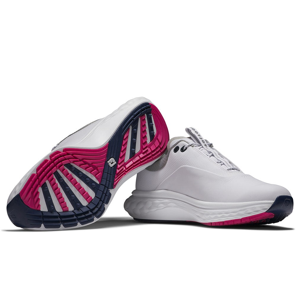 FootJoy Golf Shoes - FJ Quantum - White - Blue - Pink 2025