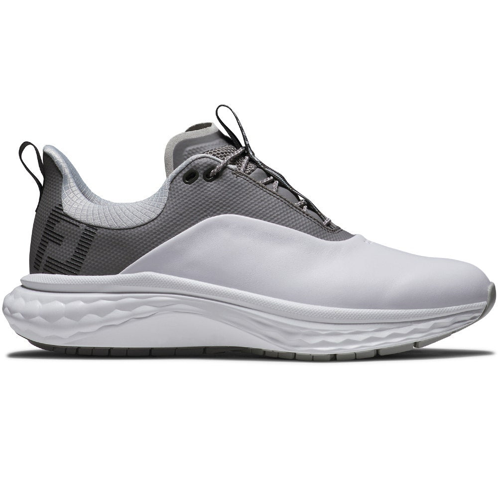 FootJoy Golf Shoes - FJ Quantum - White - Grey 2025