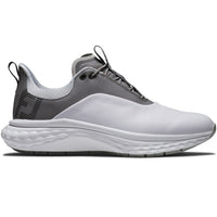 FootJoy Golf Shoes - FJ Quantum - White - Grey 2025