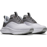 FootJoy Golf Shoes - FJ Quantum - White - Grey 2025