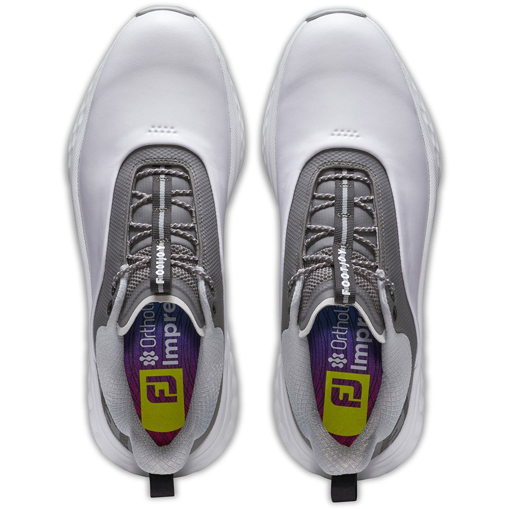 FootJoy Golf Shoes - FJ Quantum - White - Grey 2025