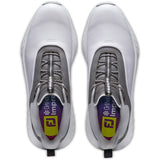 FootJoy Golf Shoes - FJ Quantum - White - Grey 2025