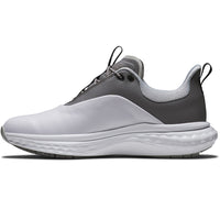 FootJoy Golf Shoes - FJ Quantum - White - Grey 2025
