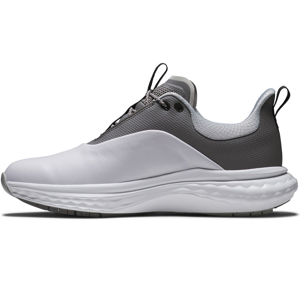 FootJoy Golf Shoes - FJ Quantum - White - Grey 2025