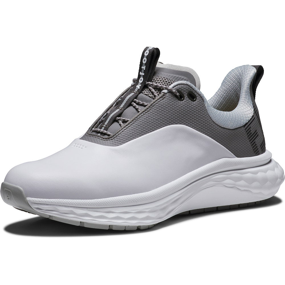 FootJoy Golf Shoes - FJ Quantum - White - Grey 2025