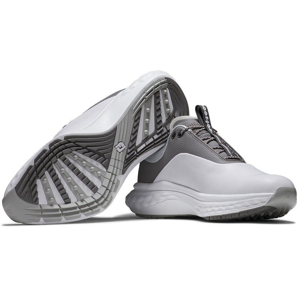 FootJoy Golf Shoes - FJ Quantum - White - Grey 2025