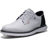 FootJoy Golf Shoes - FJ Traditions Blucher - White - Black Camo 2026
