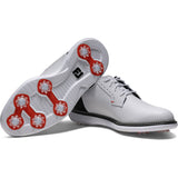 FootJoy Golf Shoes - FJ Traditions Blucher - White - Black Camo 2026