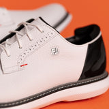FootJoy Golf Shoes - FJ Traditions Blucher - White - Black Camo 2026