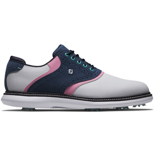 FootJoy Golf Shoes - FJ Traditions - Navy - Pink LE 2025