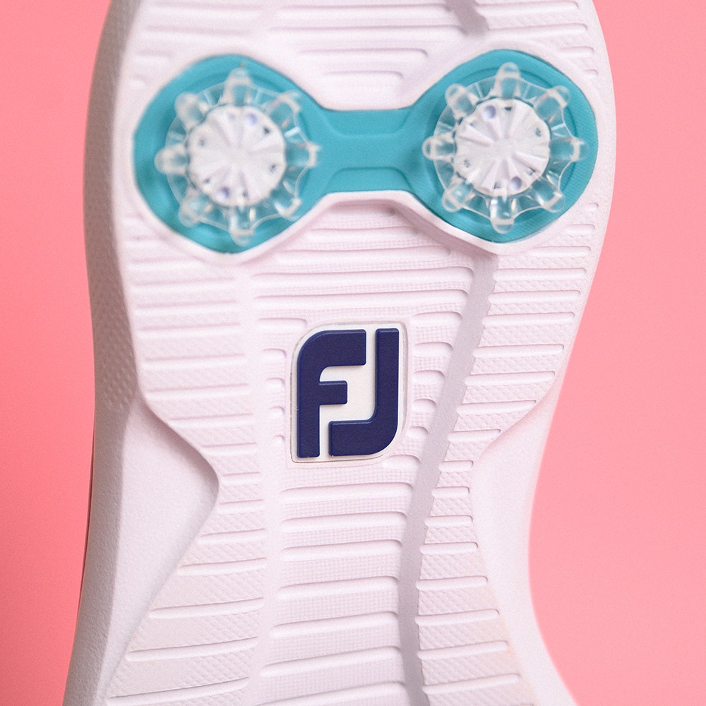 FootJoy Golf Shoes - FJ Traditions - Navy - Pink LE 2025