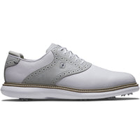 FootJoy Golf Shoes - FJ Traditions - White - Grey 2025