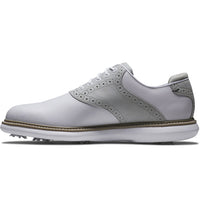 FootJoy Golf Shoes - FJ Traditions - White - Grey 2025