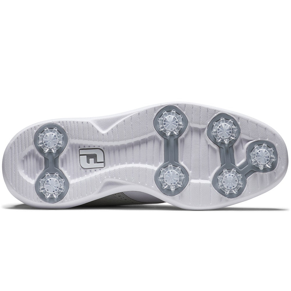 FootJoy Golf Shoes - FJ Traditions - White - Grey 2025