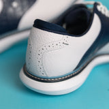 FootJoy Golf Shoes - FJ Traditions - White - Navy 2026