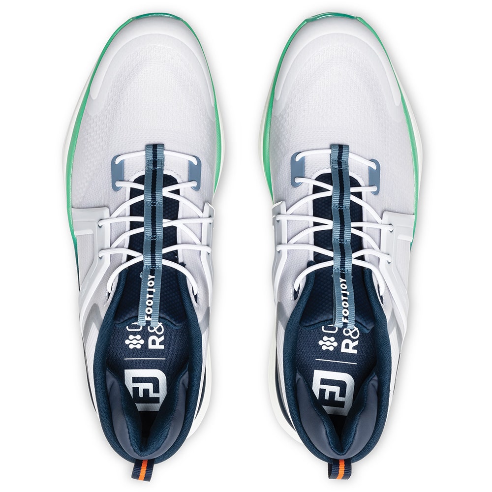 FootJoy Golf Shoes - Hyperflex - White - Navy - Green 2026
