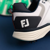 FootJoy Golf Shoes - Hyperflex - White - Navy - Green 2026