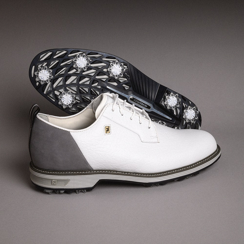 FootJoy Golf Shoes - Premiere Series Field LX - White - Grey 2025