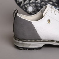 FootJoy Golf Shoes - Premiere Series Field LX - White - Grey 2025