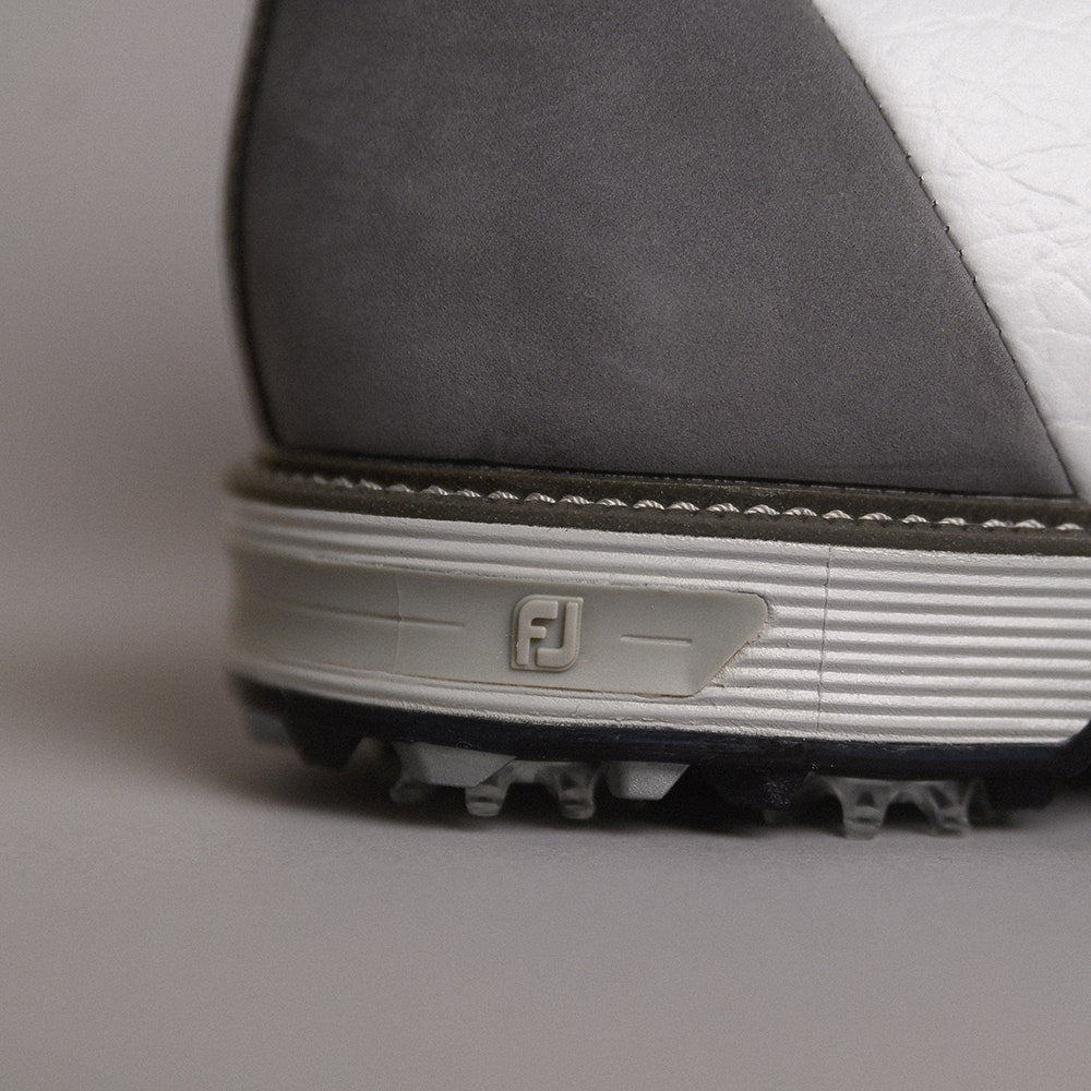 FootJoy Golf Shoes - Premiere Series Field LX - White - Grey 2025