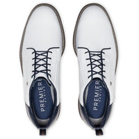 FootJoy Golf Shoes - Premiere Series Field LX - White - Navy 2025