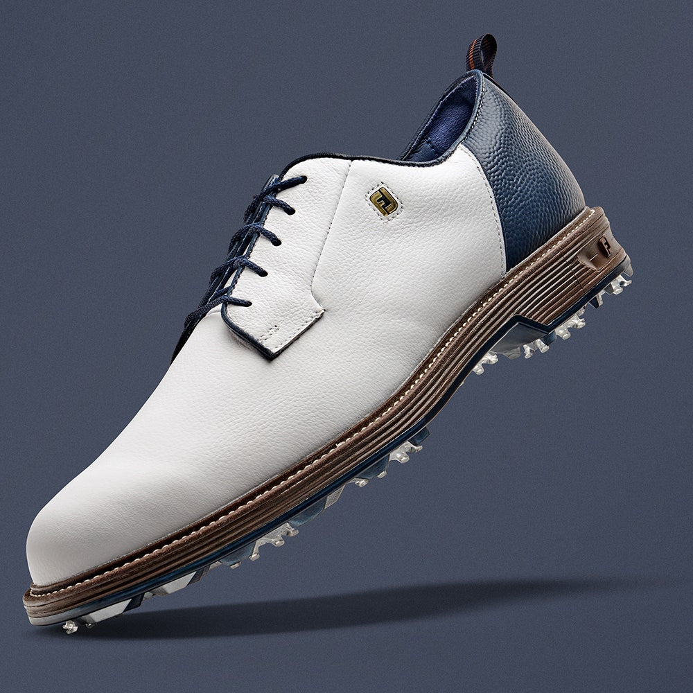 FootJoy Golf Shoes - Premiere Series Field LX - White - Navy 2025