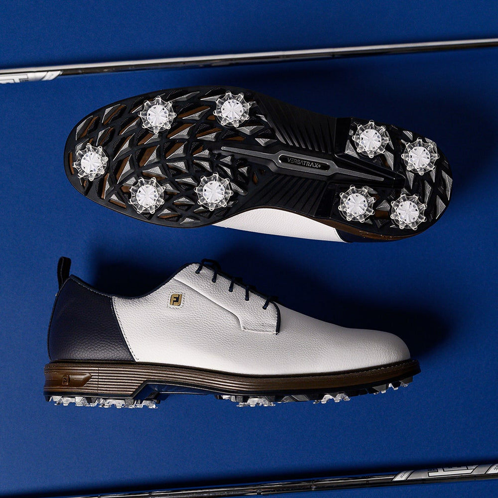 FootJoy Golf Shoes - Premiere Series Field LX - White - Navy 2025