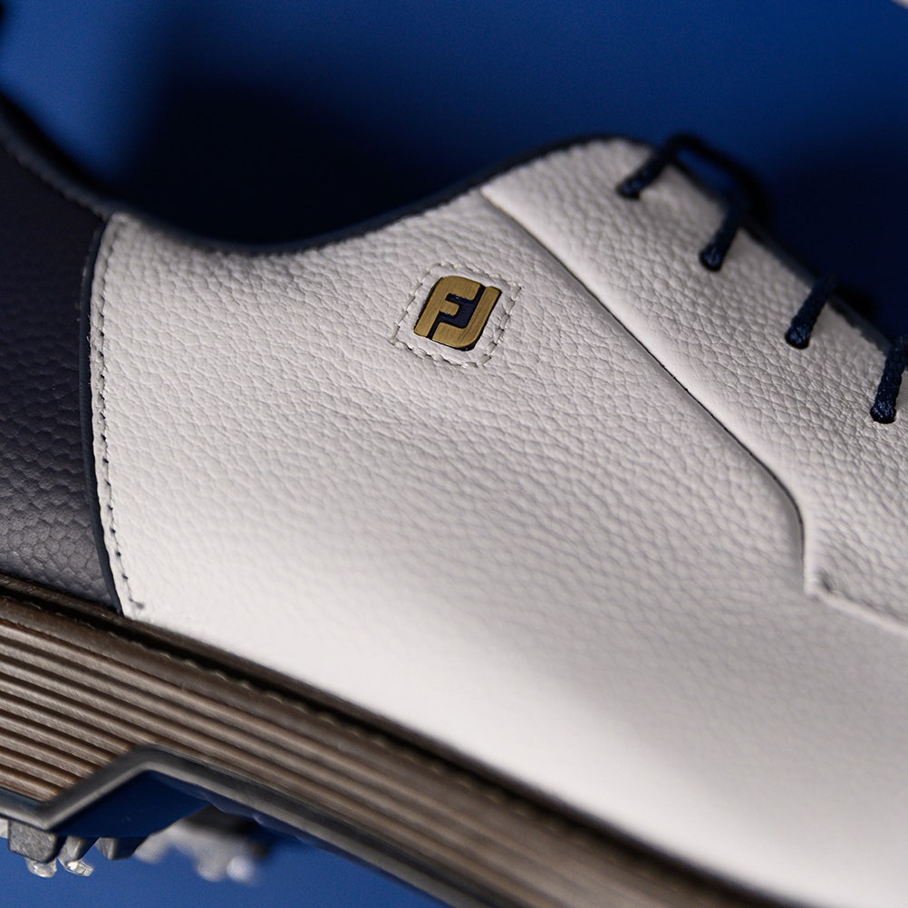 FootJoy Golf Shoes - Premiere Series Field LX - White - Navy 2025