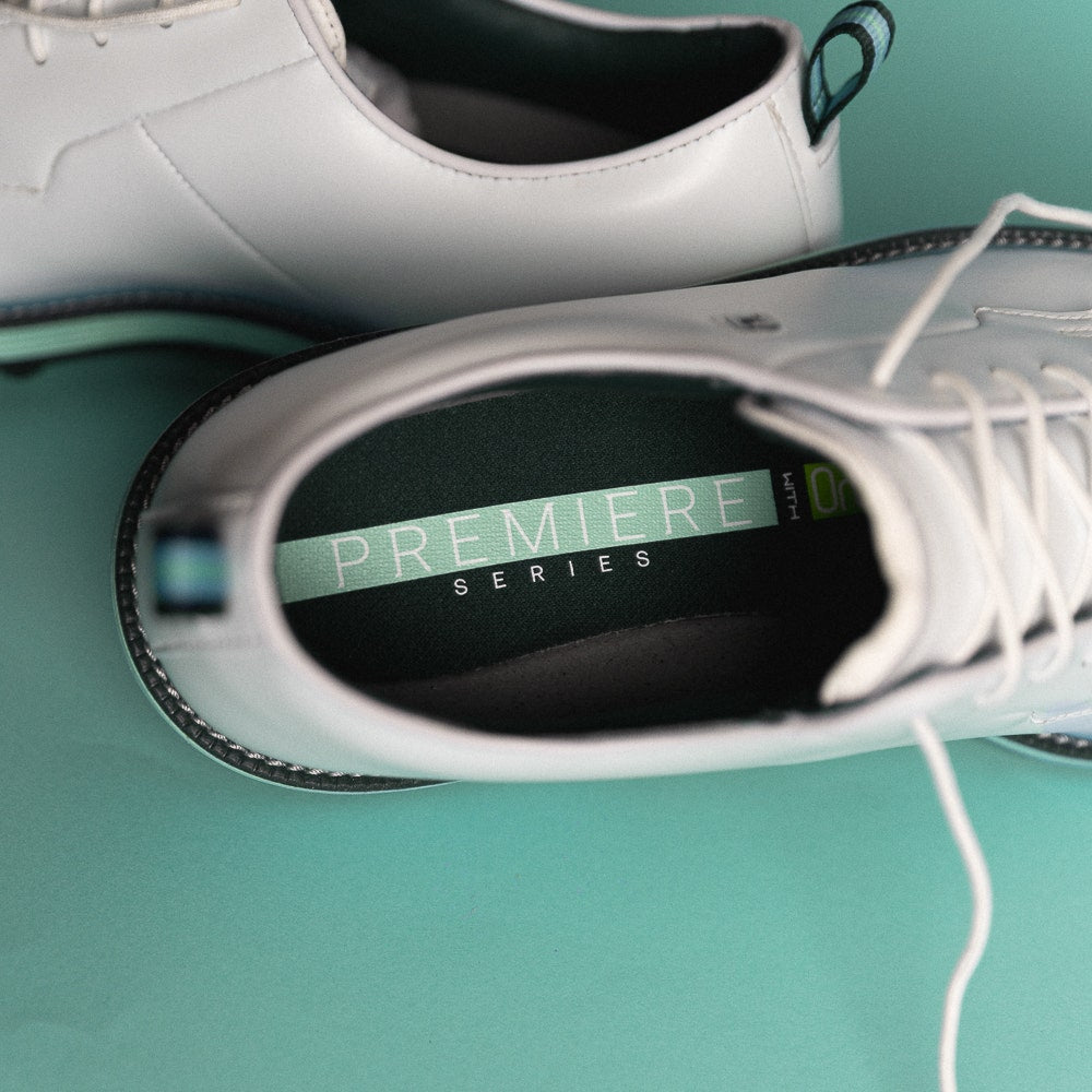 FootJoy Golf Shoes - Premiere Series Field - White - Mint 2026